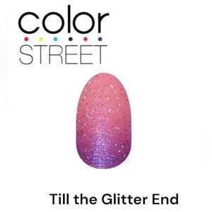 3 FOR $35: COLOR STREET Nail Strips - 'Till the Glitter End